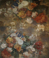Kate Fine Art Retro Floral Backdrop for Maternity Photography - Kate Backdrop