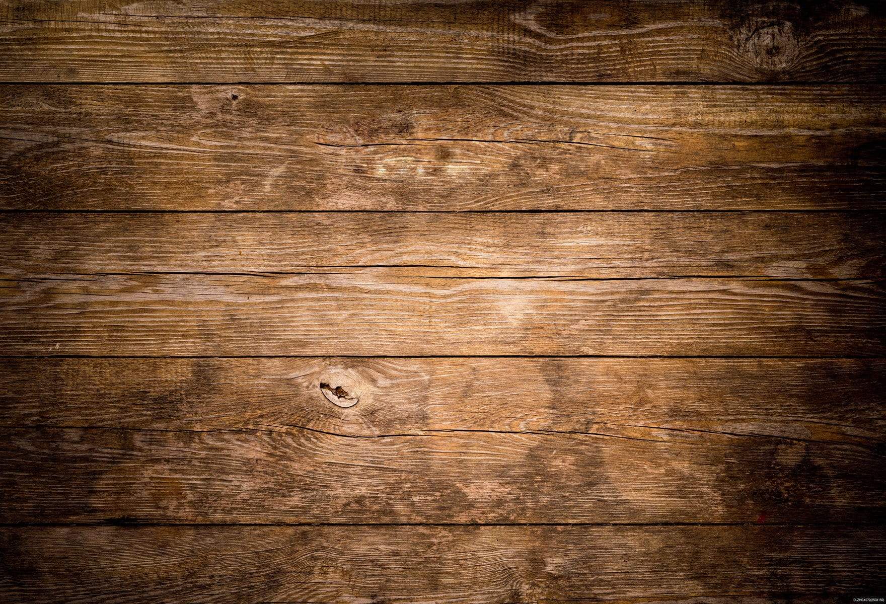 Katebackdrop¡êoKate Dark Brown Wood Floor Computer Printed Rubber Floor Mat