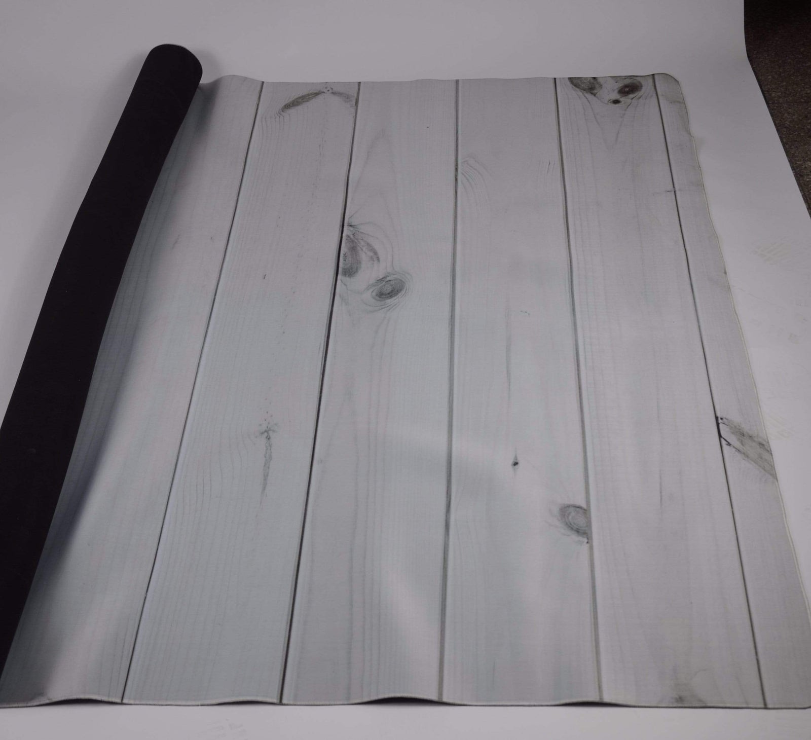 White Grey Color Wooden Photo Booth Rubber Floor Mat