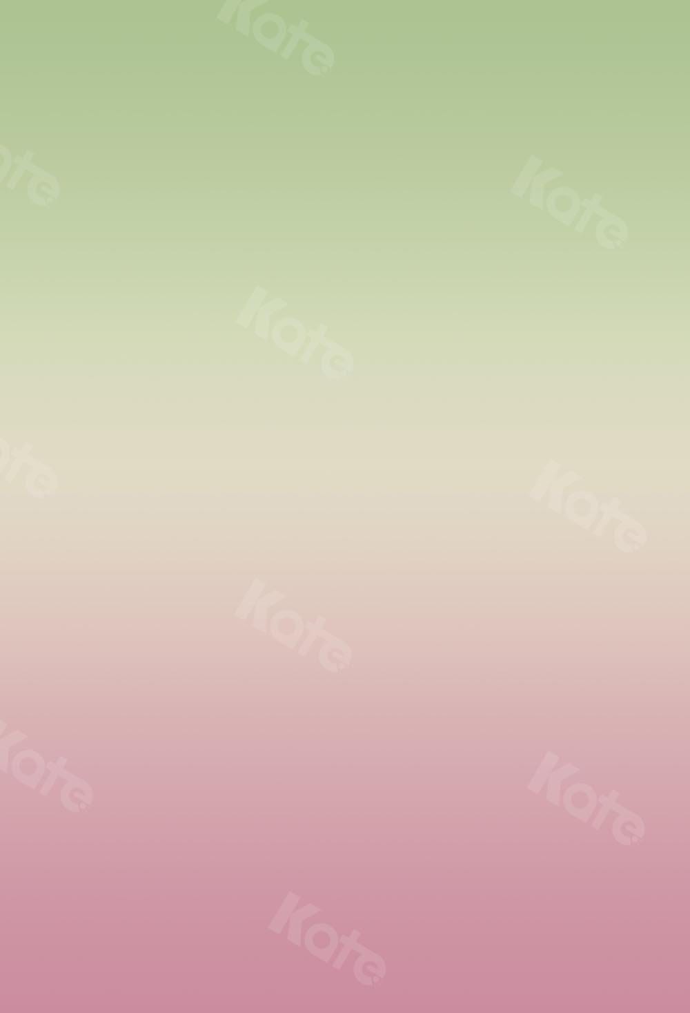 Kate Abstract Gradient Green to Pink Backdrop Designed by Kate Image