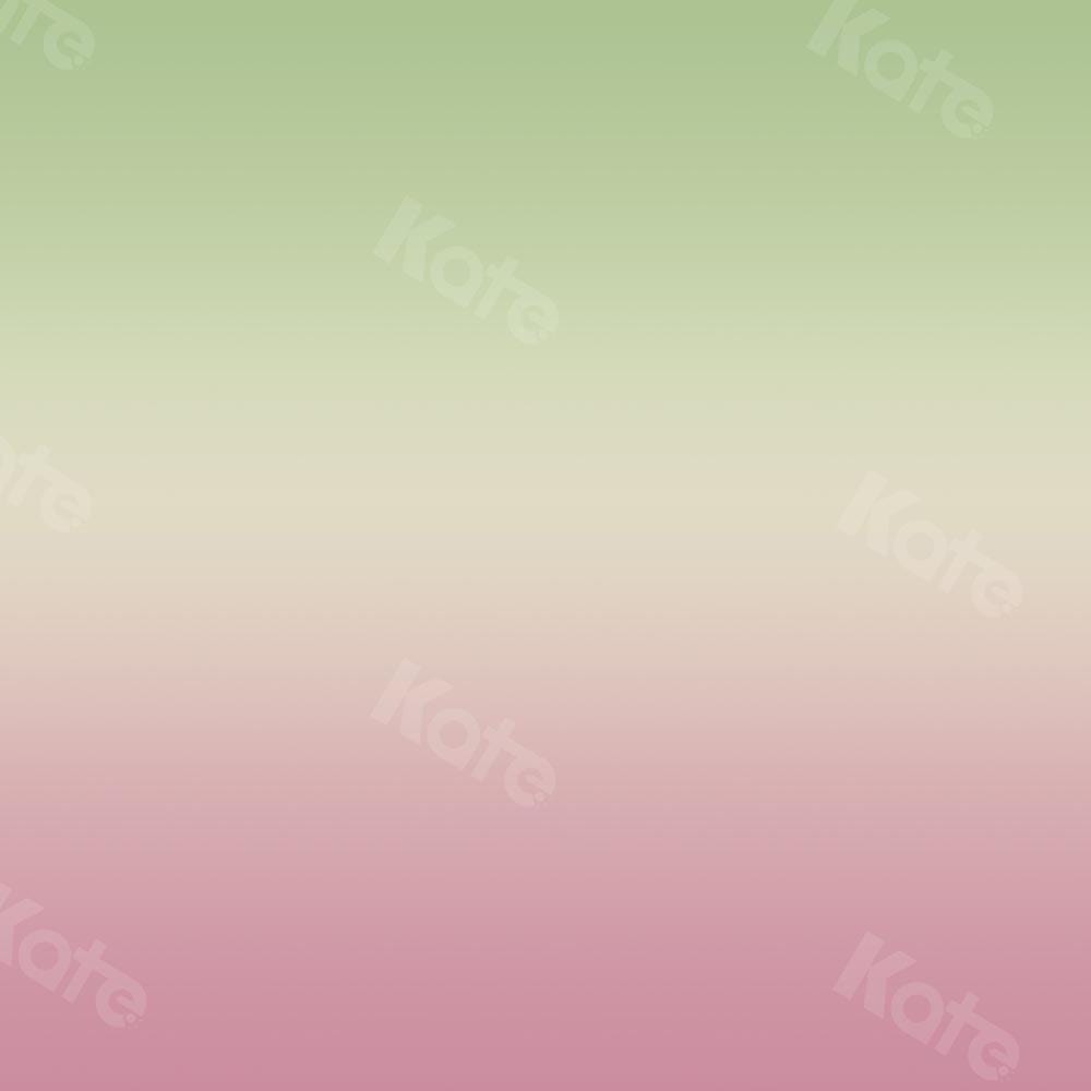 Kate Abstract Gradient Green to Pink Backdrop Designed by Kate Image