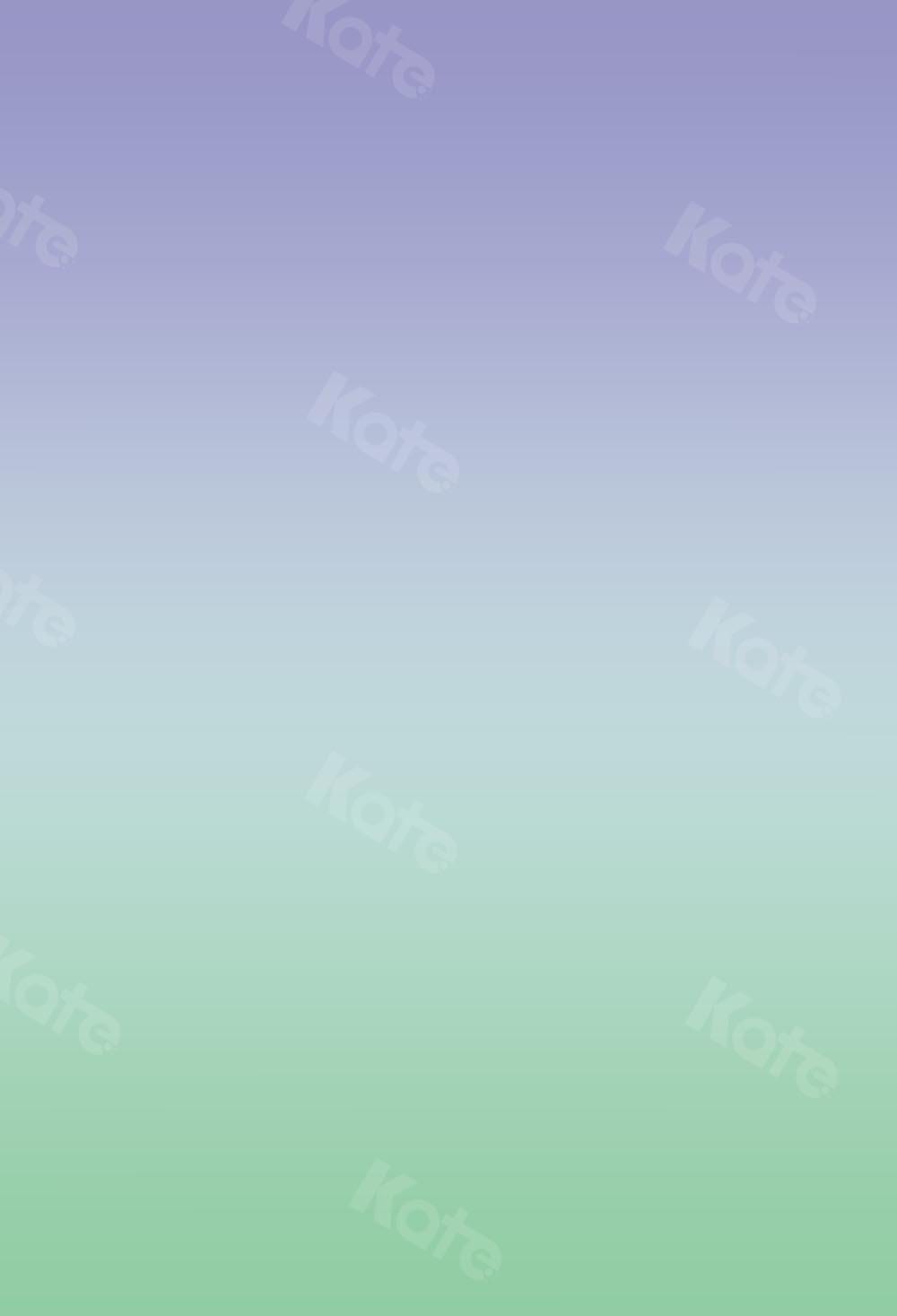 Kate Abstract Purple Gradient Green Backdrop Designed by Kate Image