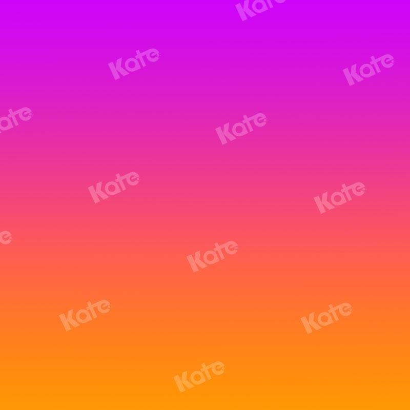 Kate Abstract Purple Gradient Orange Backdrop Designed by Kate Image