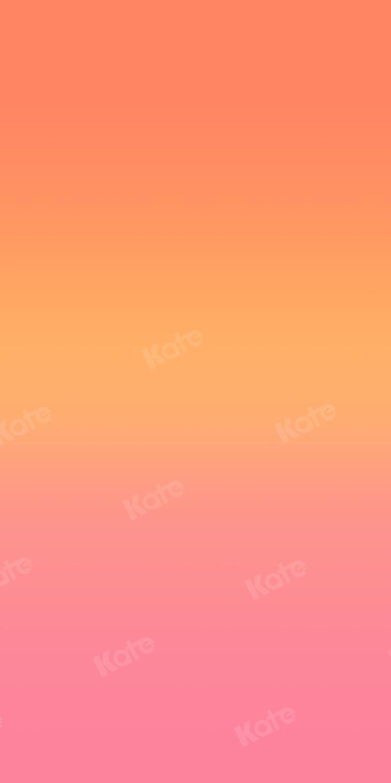 Kate Abstract Gradient Orange Backdrop Designed by Kate Image