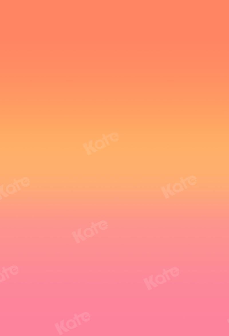 Kate Abstract Gradient Orange Backdrop Designed by Kate Image