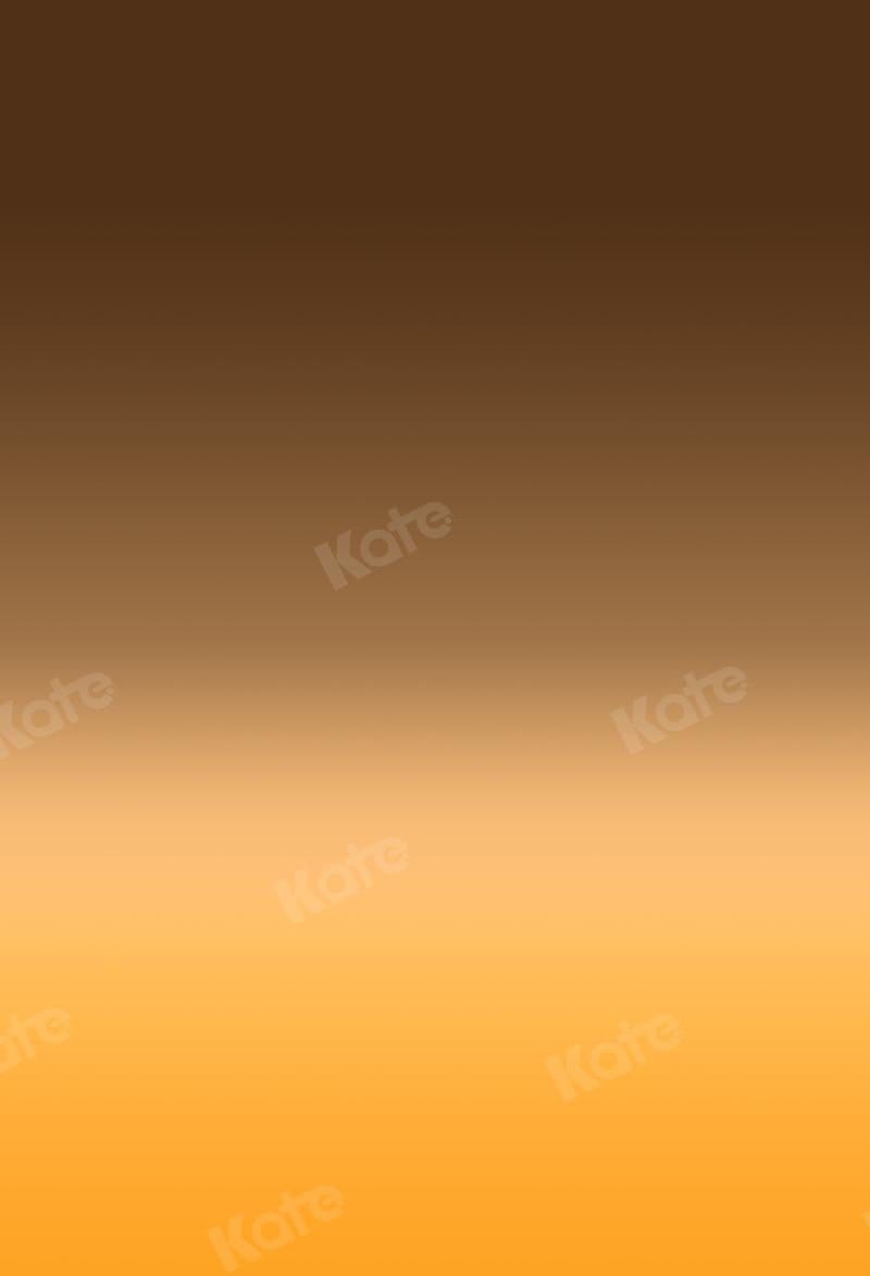 Kate Abstract Gradient Brown to Orange Backdrop Designed by Kate Image
