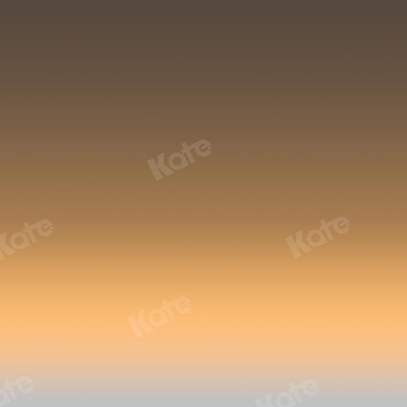 Kate Abstract Gradient Brown to Blue Backdrop Designed by Kate Image