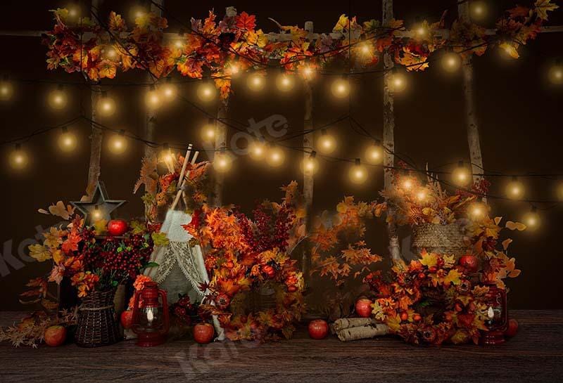 Kate Cake Smash Backdrop Jungle Camping Autumn Tent Designed by Emetselch