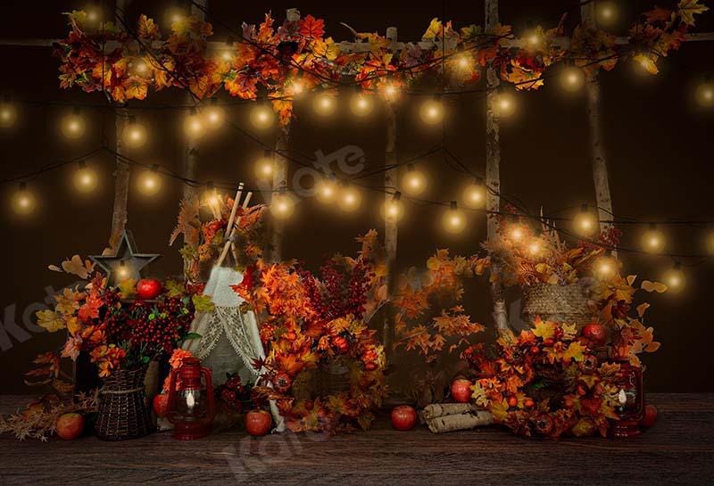 Kate Cake Smash Backdrop Jungle Camping Autumn Tent Designed by Emetselch - Kate Backdrop