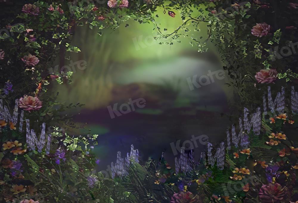 RTS Kate Fairyland Garden Forest Backdrop for Photography