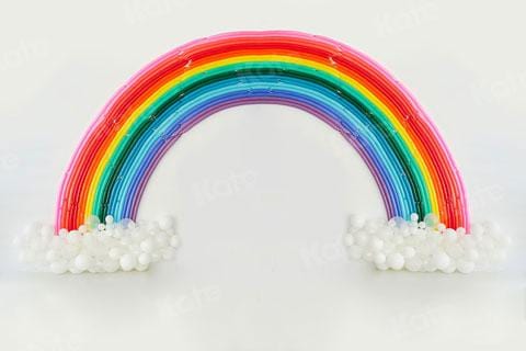 Kate Rainbow Balloon Backdrop Designed By JS Photography