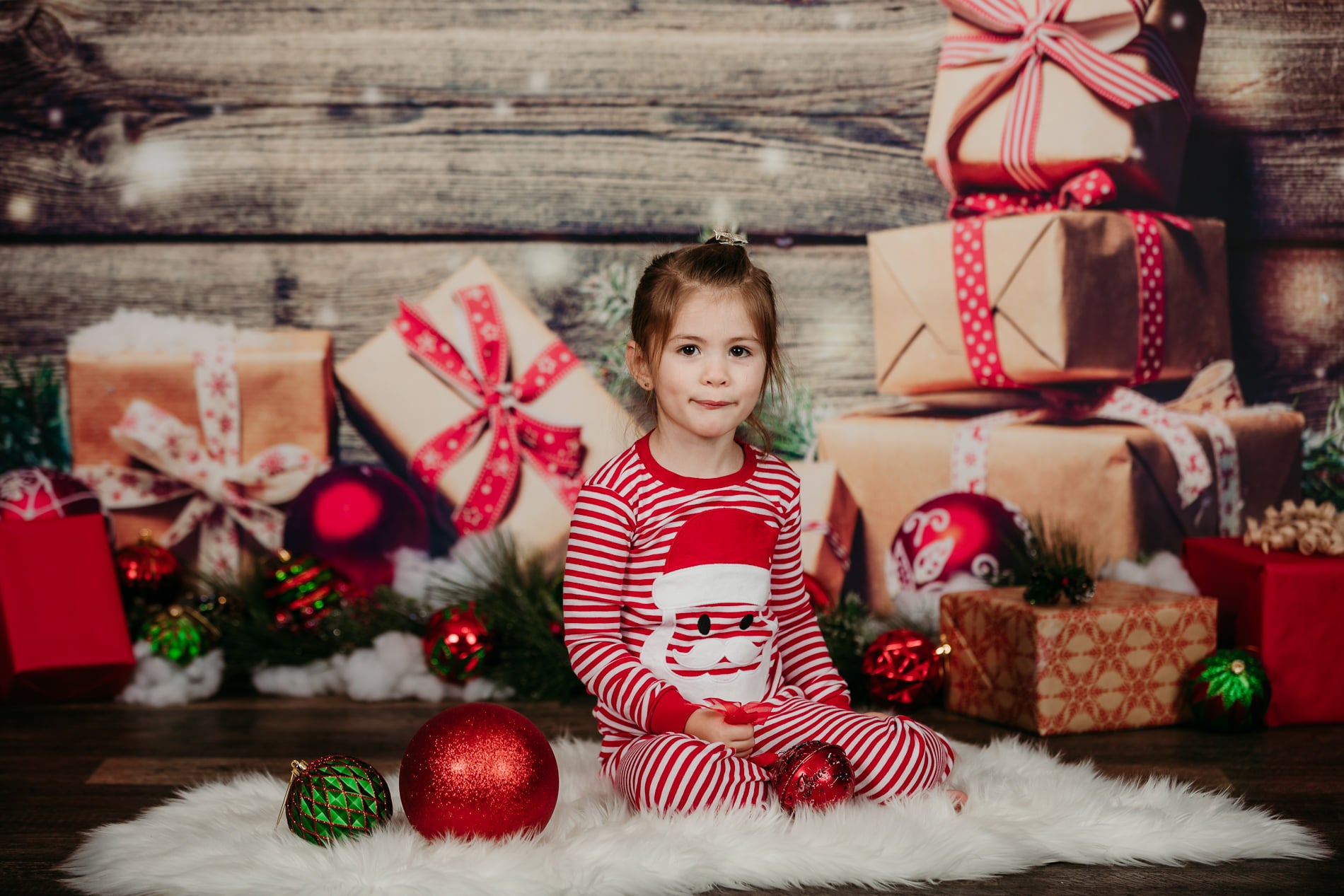 Kate Christmas Gifts Wood Floor Backdrops for Photography - Kate Backdrop
