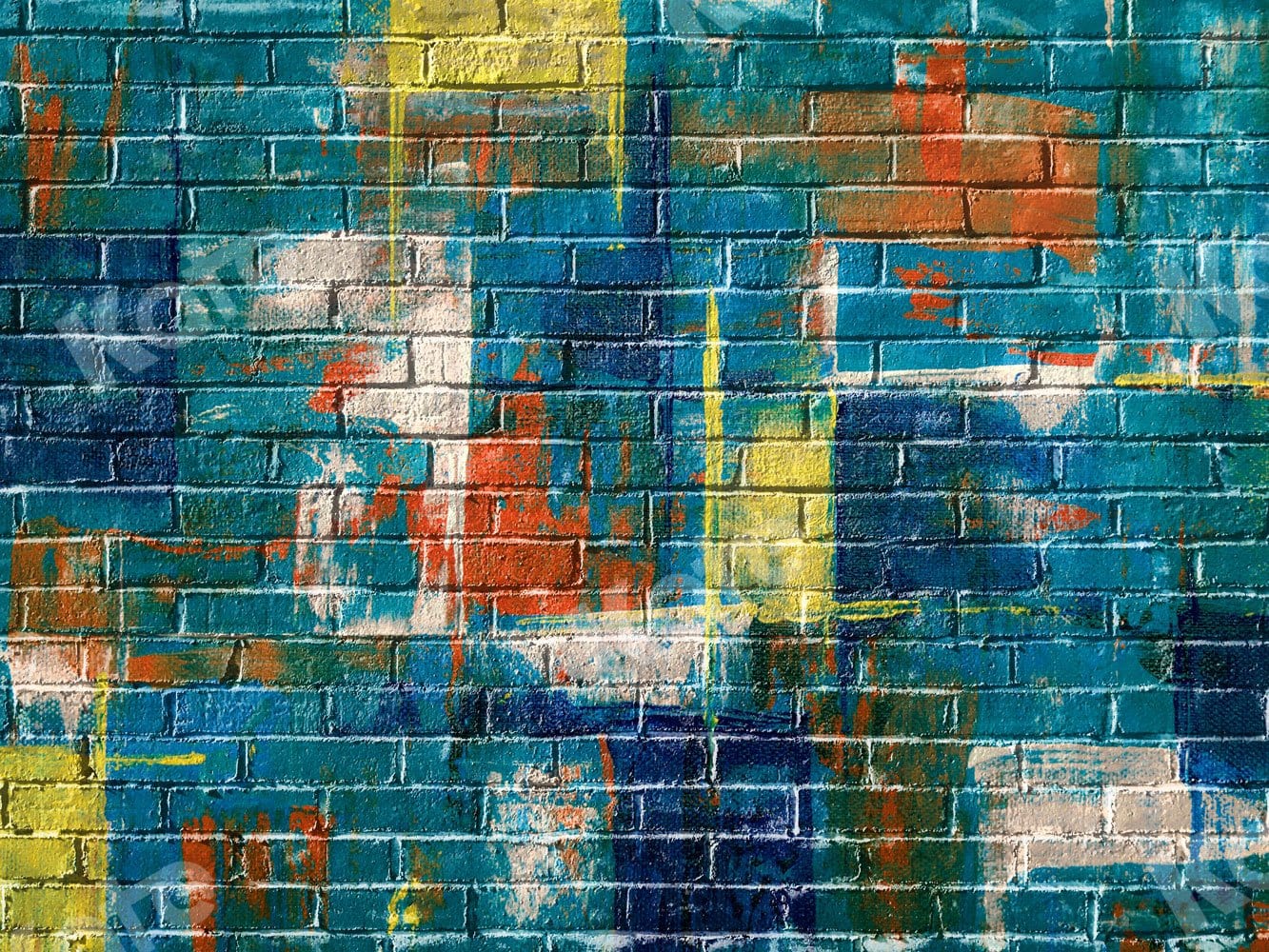Kate Graffiti Brick Wall Backdrop for Photography - Kate Backdrop