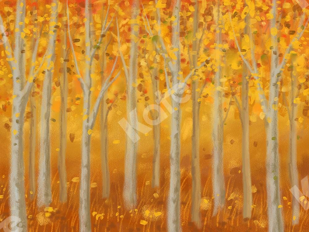 Kate Autumn Backdrop Fine Art Forest Designed by Jia Chan Photography