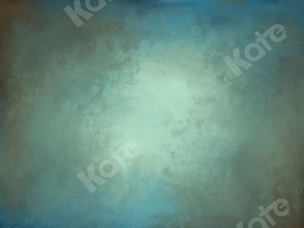 Kate Abstract Backdrop Blue-Green Texture Designed by Kate Image