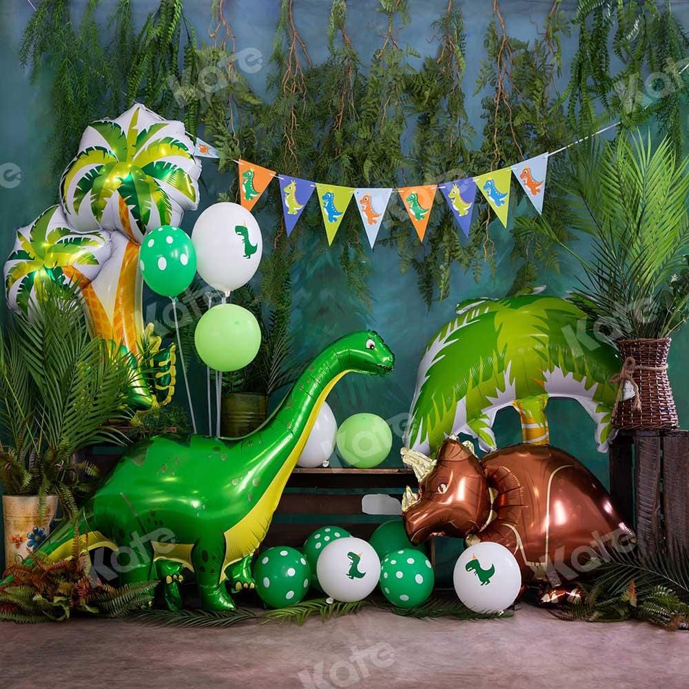 Kate Summer Cake Smash Backdrop Jungle Dinosaur Boy Designed by Emetselch