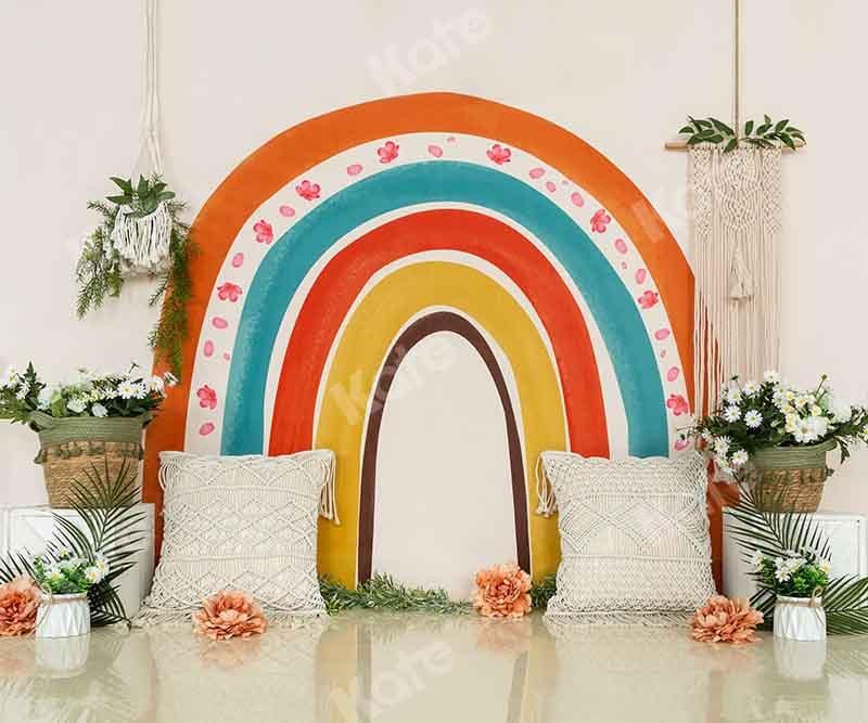 Kate Boho Rainbow Backdrop Designed by Emetselch