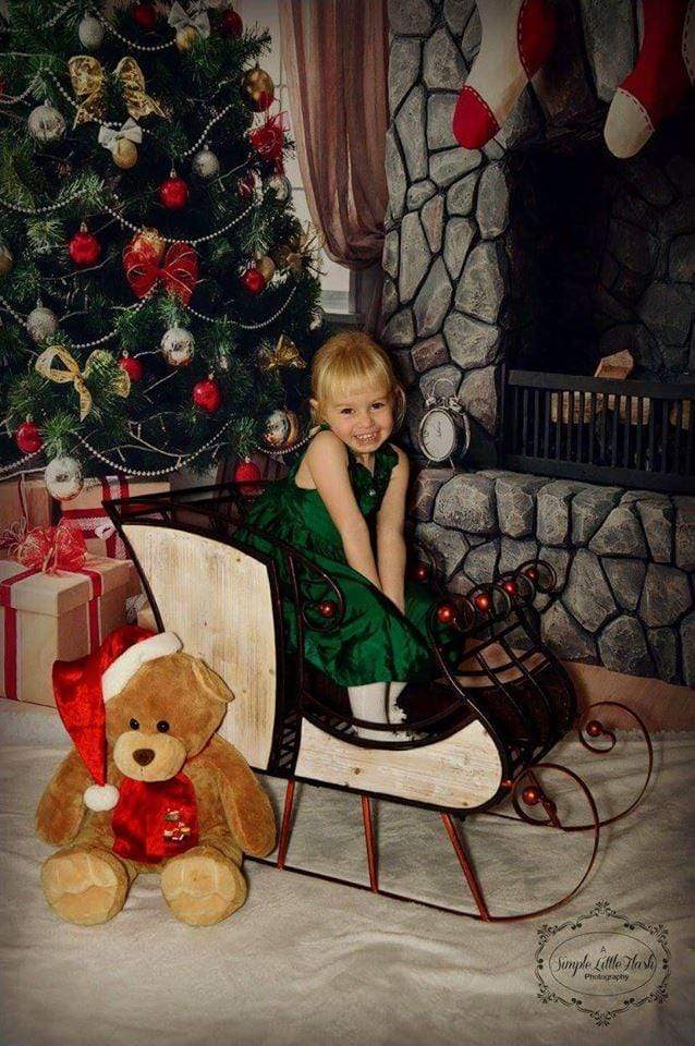 Katebackdrop£ºKate Christmas Tree Backdrop Gift Box Stove Sock for Photography US