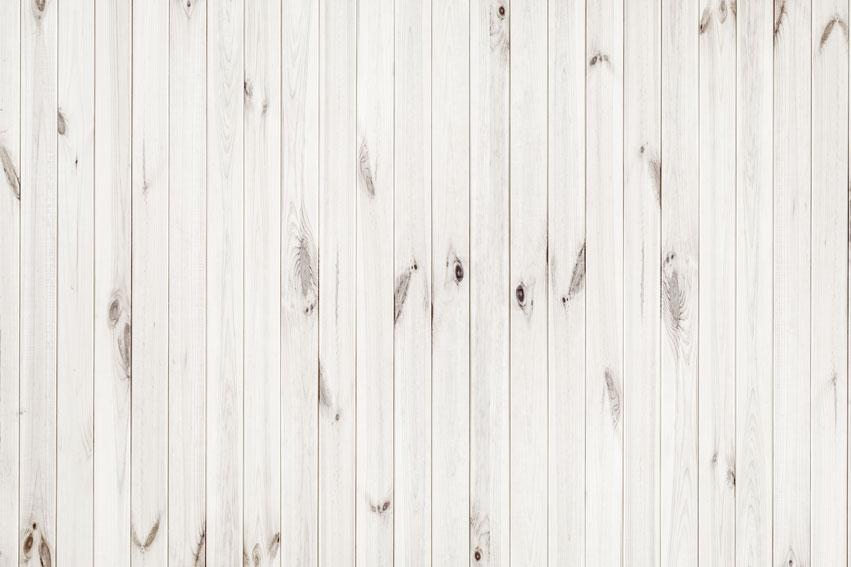 Kate White Wood Retro Wall Background Backdrop