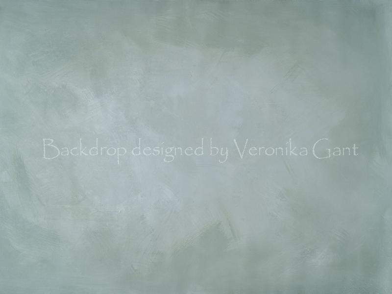Katebackdrop：Kate Sea Green Water Drop Abstract Texture Backdrop Designed by Veronika Gant
