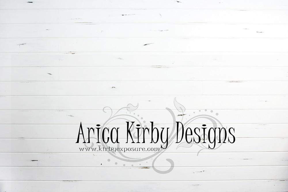 Katebackdrop鎷㈡綖Kate Distressed White Shiplap Wood Backdrop designed by Arica Kirby