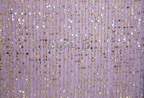 Katebackdrop鎷㈡綖Kate Purple Gold Dots Children Backdrop for Photography Designed by Lisa B