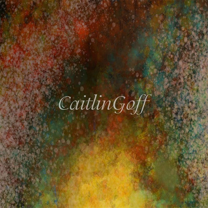 Kate Abstract Spray Colorful Backdrop for Photography Designed by Modest Brushes