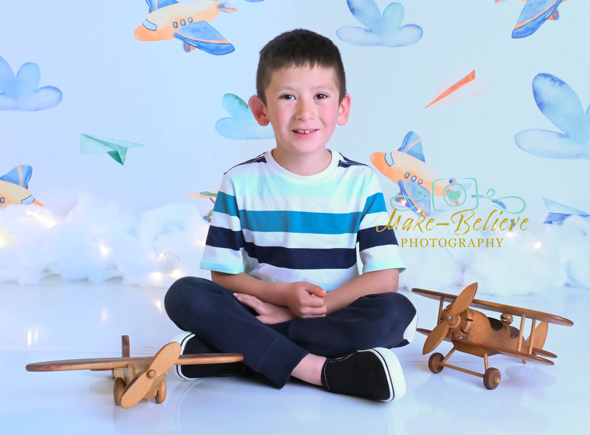 Kate Airplane Backdrop Designed by Megan Leigh Photography