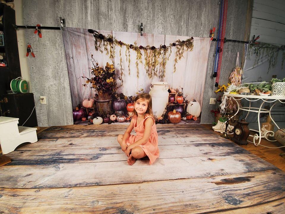 Kate Perfectly Pumpkins Thanksgiving Fall Backdrop Designed By Arica Kirby