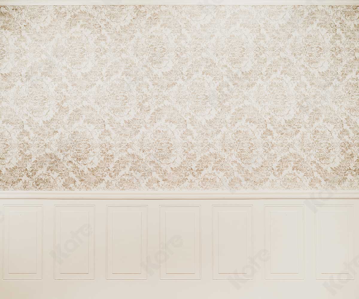 Kate Latte Brocade Wall Backdrop Designed by Arica Kirby