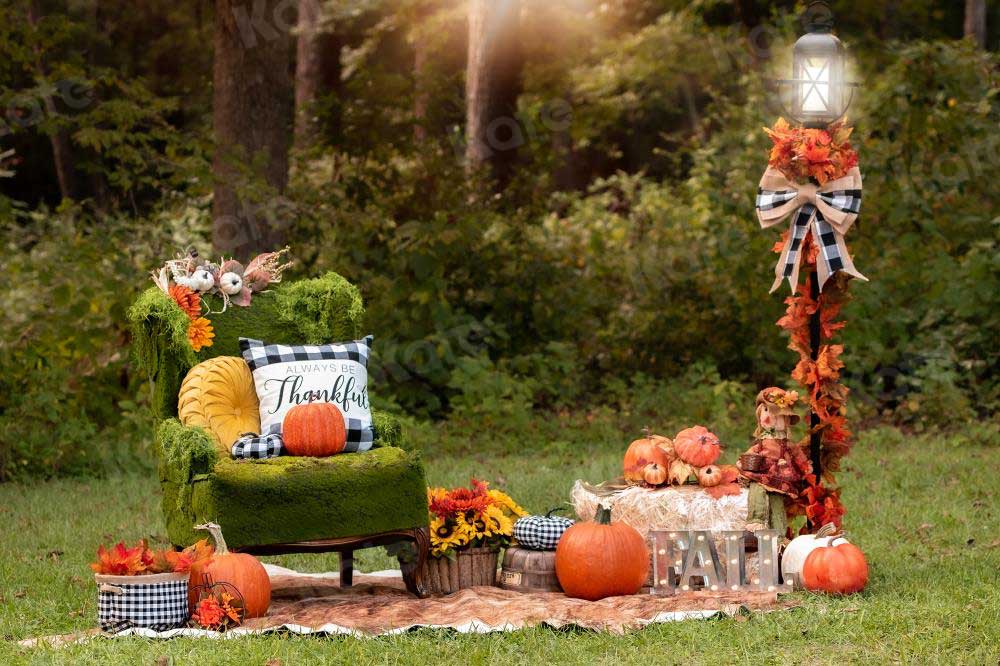 Kate Outdoor Fall Pumpkin Backdrop Designed By Angela Marie Photography