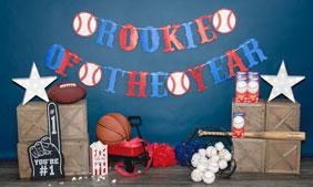 Kate Rookie of the Year Sports Backdrop Designed by Valerie Miranda