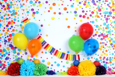 RTS Kate Cake Smash Balloon Birthday Backdrop for Photography