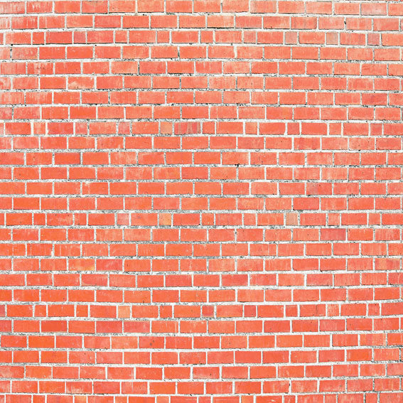 Kate Orange Brick Old Retro Wall Backdrop for Photograph
