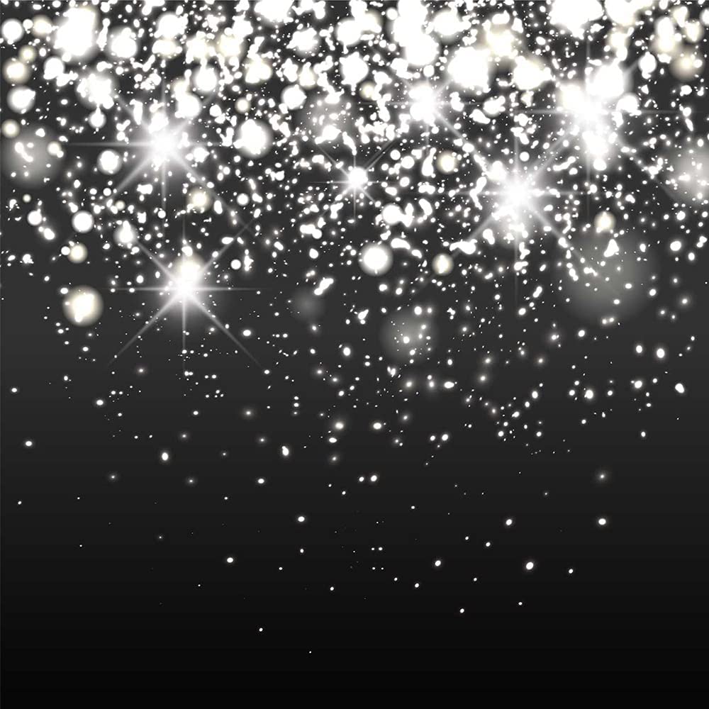 Black glitter sparkle texture background, abstract decoration and backdrop  image Stock Photo