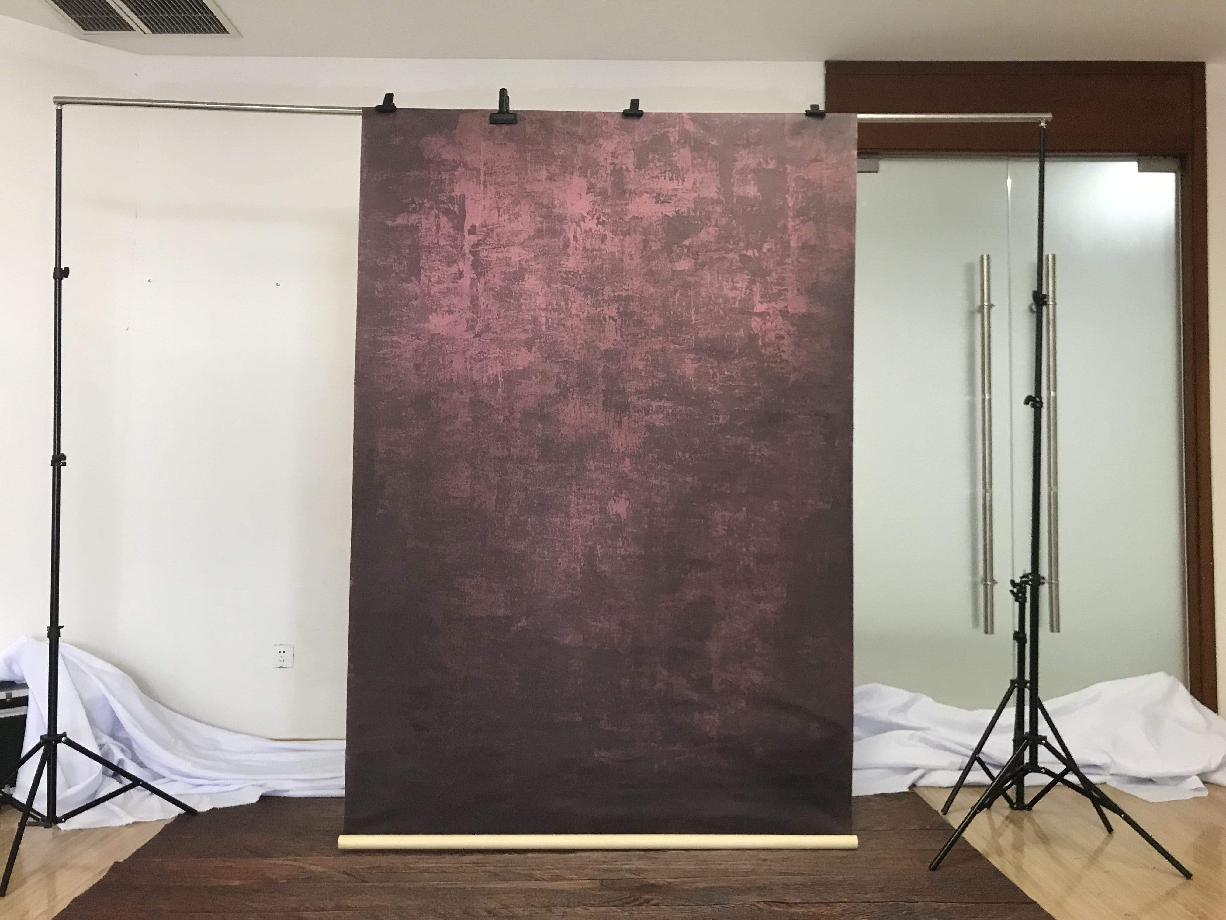 Katebackdrop£ºKate  Abstract Texture Dark Red Little Black Spray Painted Backdrops