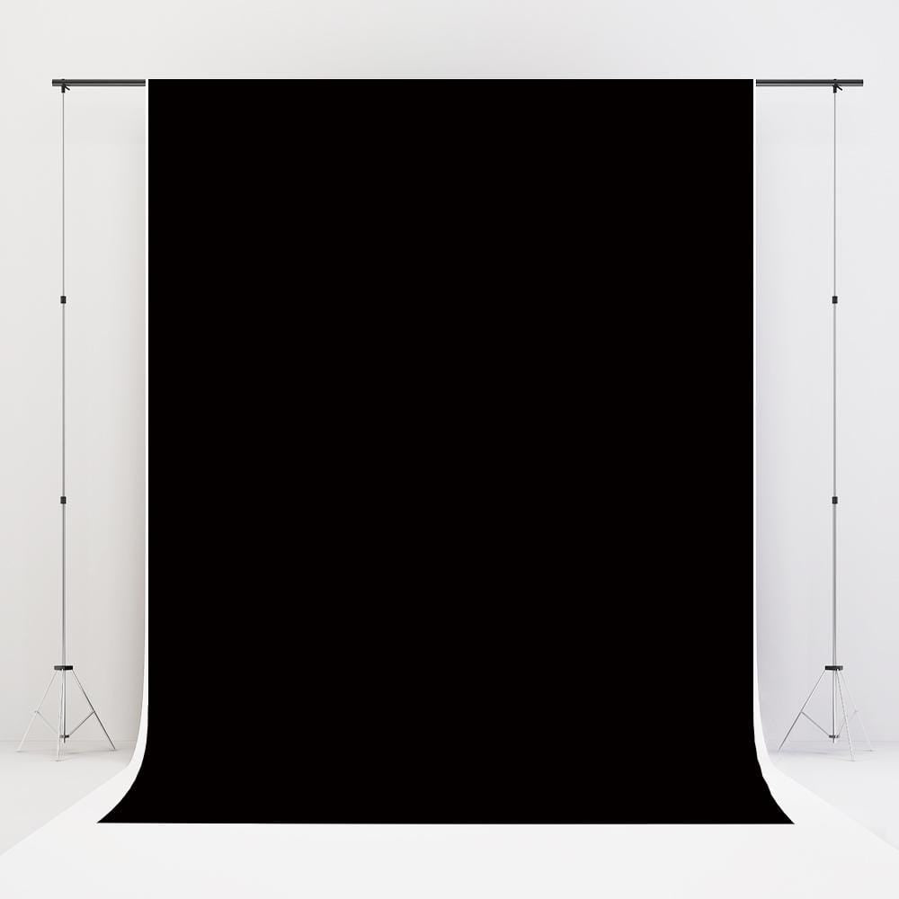 Kate Solid Black Gray Cloth Portrait Photography Backdrop