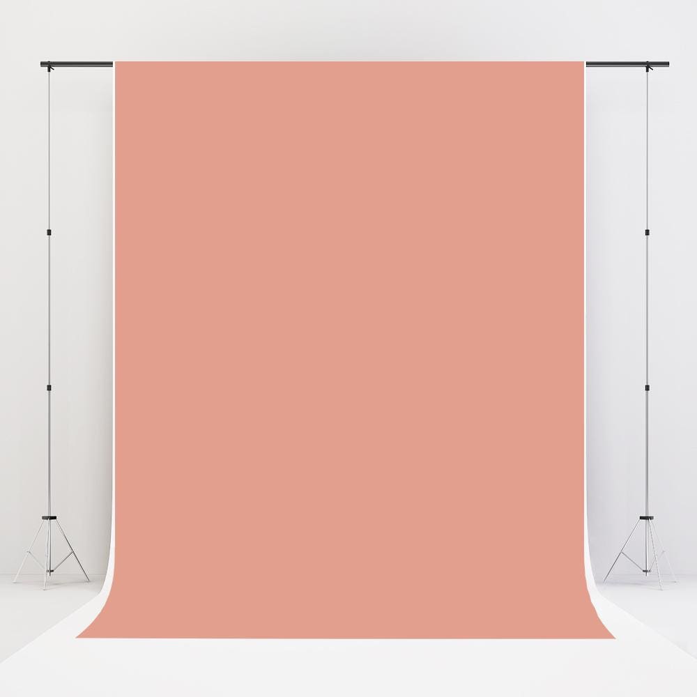 Warm Blush Solid Color Photography Backdrop
