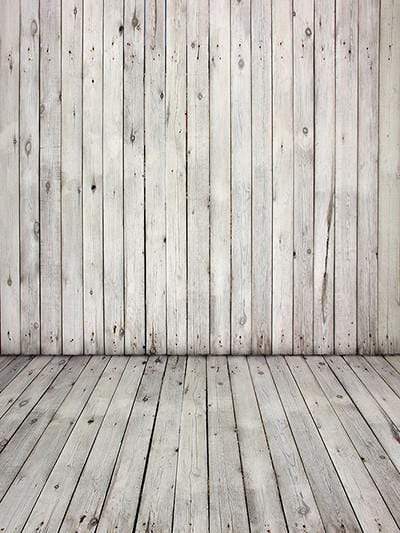 Kate White Old Wood Floor Retro Children Backdrops For Photograhy - Katebackdrop