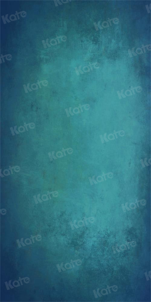 Kate Deep Cold Blue Green Backdrop texture abstract - Kate Backdrop