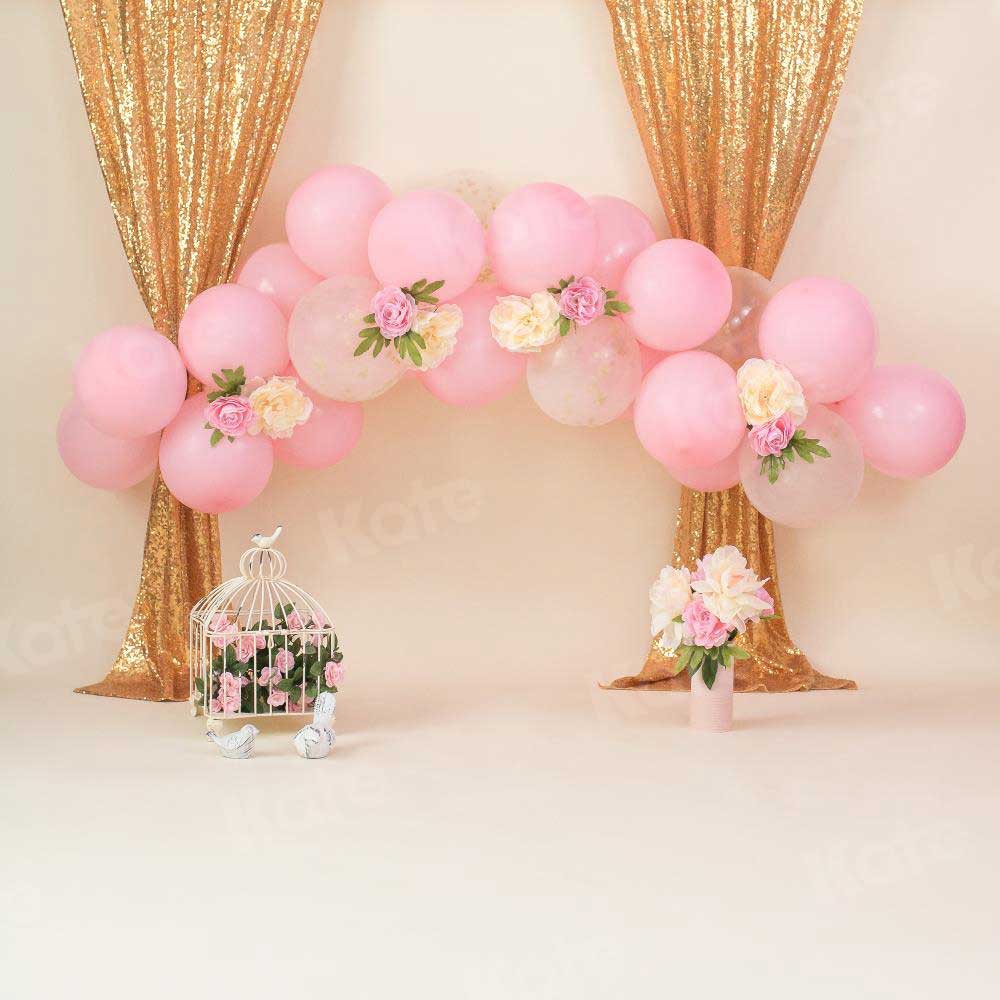 Kate Balloons and Decorations Birthday Backdrop for Children for Photography