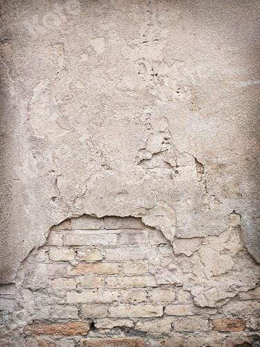 Katebackdrop鎷㈡綖Kate Retro Damaged Cement Brick Backdrop