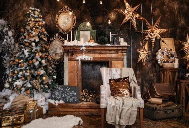 Katebackdrop£ºKate Vintage Christmas Backdrop for Family Photography