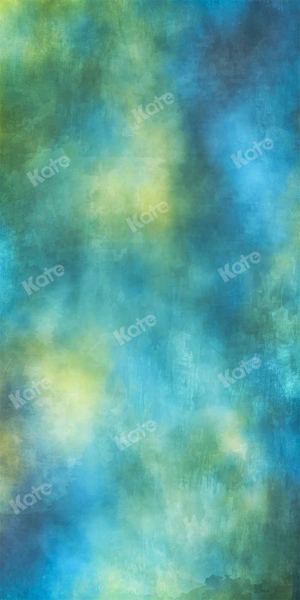 Kate Blue-green Backdrop Abstract Texture Designed by Kate Image