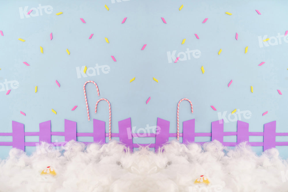 Kate Carnival Birthday Party Backdrop Designed by Emetselch