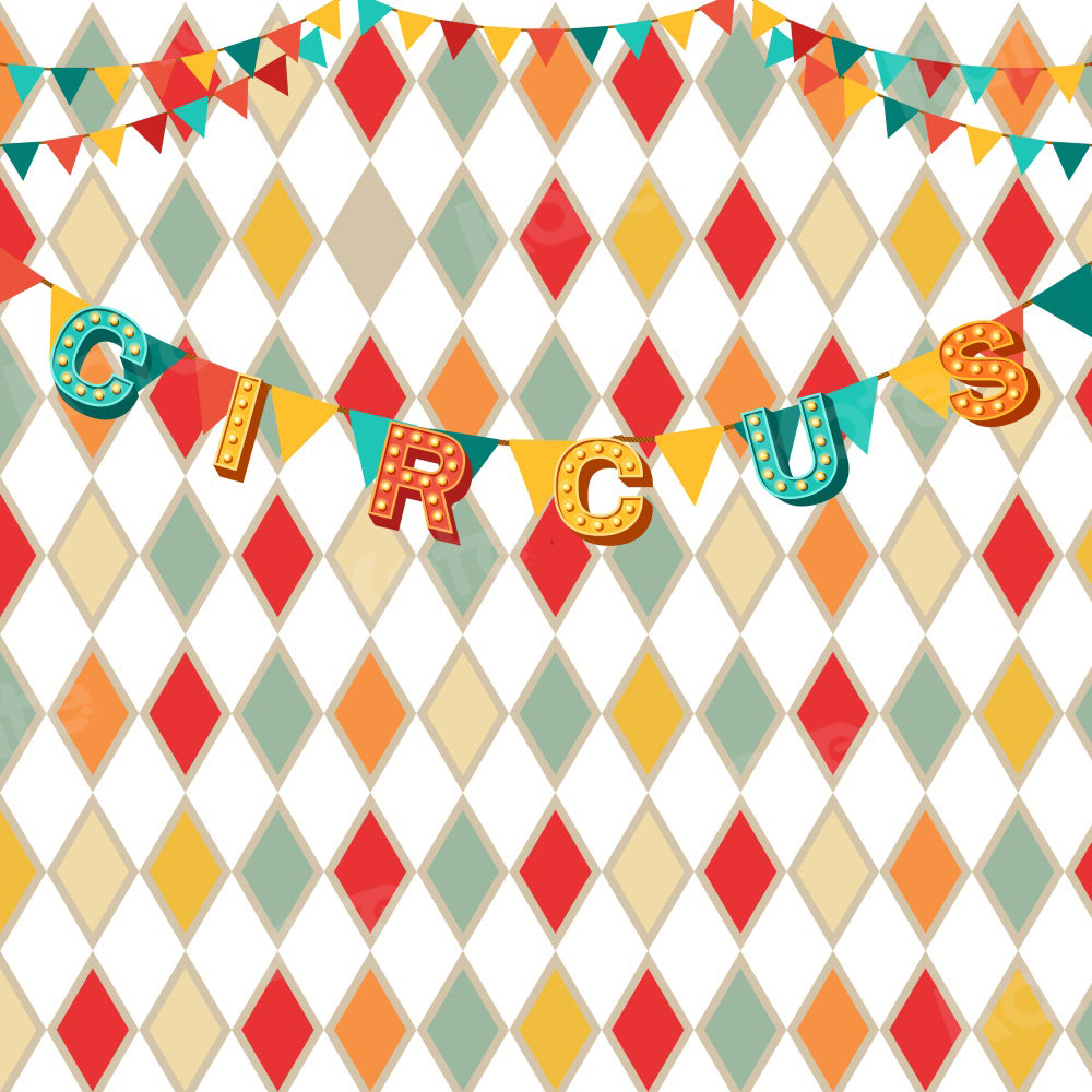 Kate Circus Diamond Pattern Backdrop for Photography