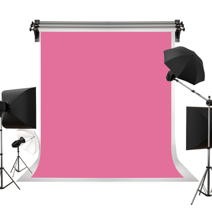 Elegant Rose Pink Solid Color Backdrop