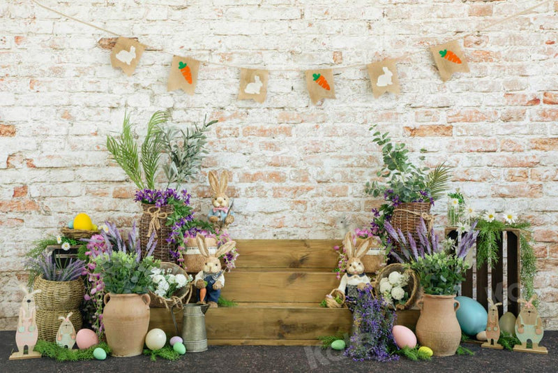 Rustic Spring Easter Decorative Backdrop