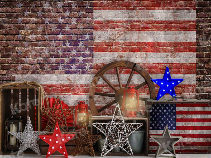 Kate Independence Day Backdrop 4th of July Designed by Uta Mueller Photography