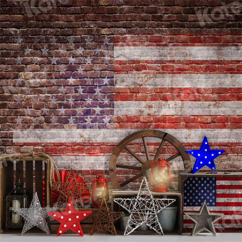 Kate Independence Day Backdrop 4th of July Designed by Uta Mueller Photography